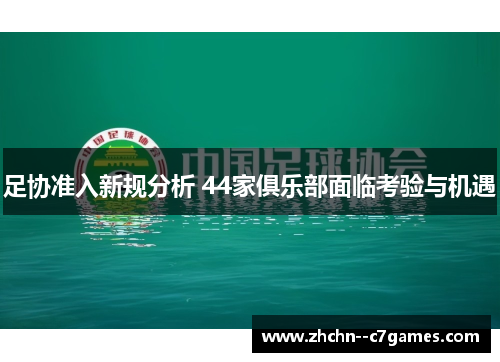 足协准入新规分析 44家俱乐部面临考验与机遇 足协准入新规分析 44家俱乐部面临考验与机遇